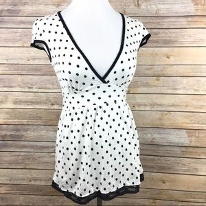 XXI Dot Blouse Girly Top
